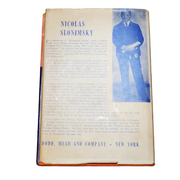 The Road to Music Nicolas Slonimsky 1947 Hardcover with Original Dust Cover - Picture 10 of 15